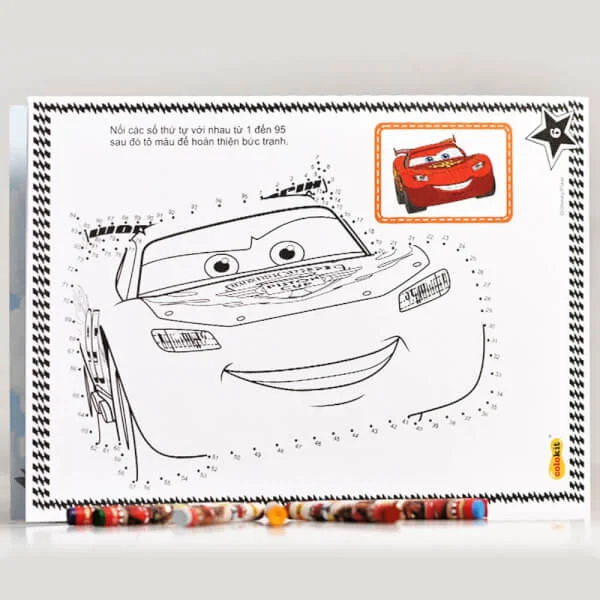 TL-BỘ TẬP TÔ MÀU CARS CB-C022/CA