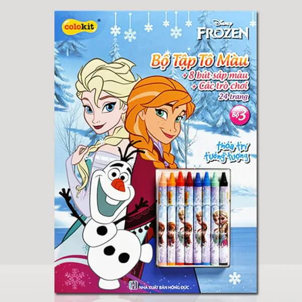 TL-BỘ TẬP TÔ MÀU FROZEN CB-C021/FR