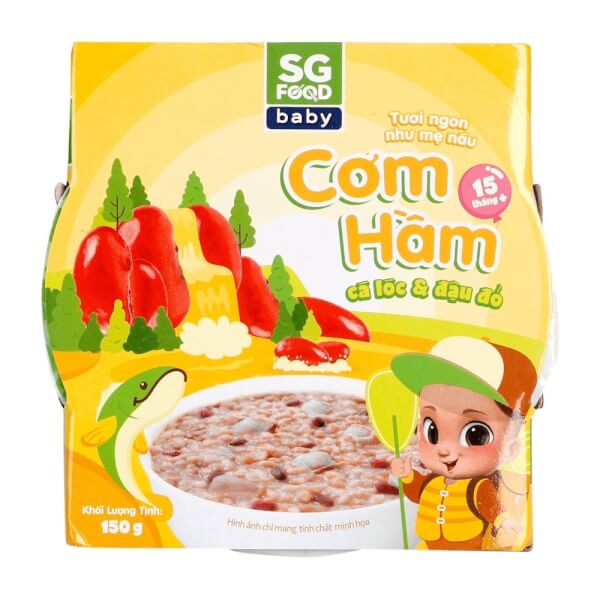 Combo 3 Cơm hầm cá lóc & đậu đỏ 150g