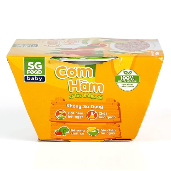 Combo 3 Cơm hầm cá lóc & đậu đỏ 150g