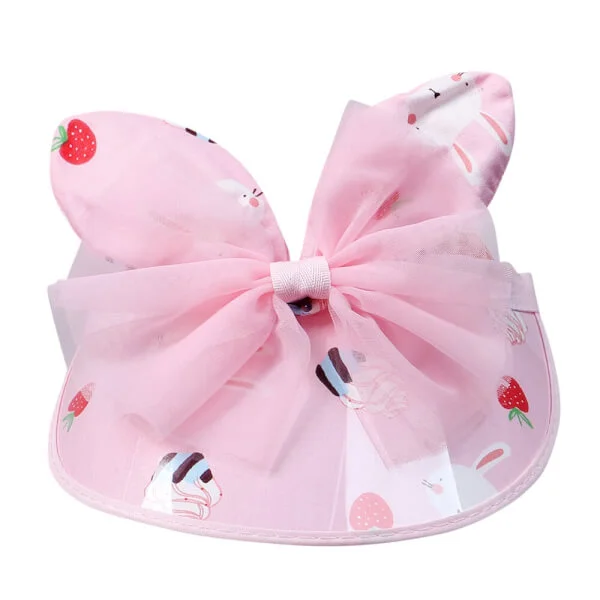 Cài tóc vành nón họa tiết tai thỏ CF 81935