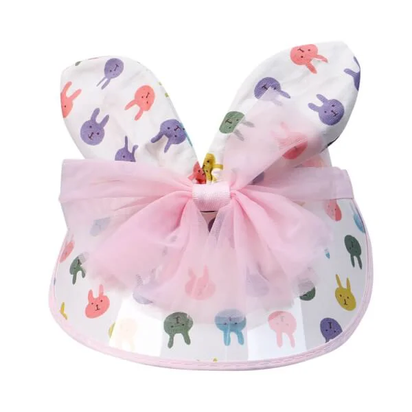 Cài tóc vành nón họa tiết tai thỏ CF 81935