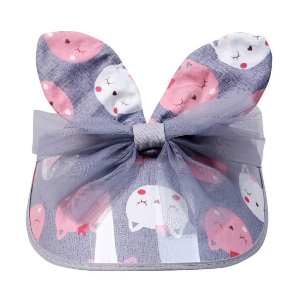 Cài tóc vành nón họa tiết tai thỏ CF 81935