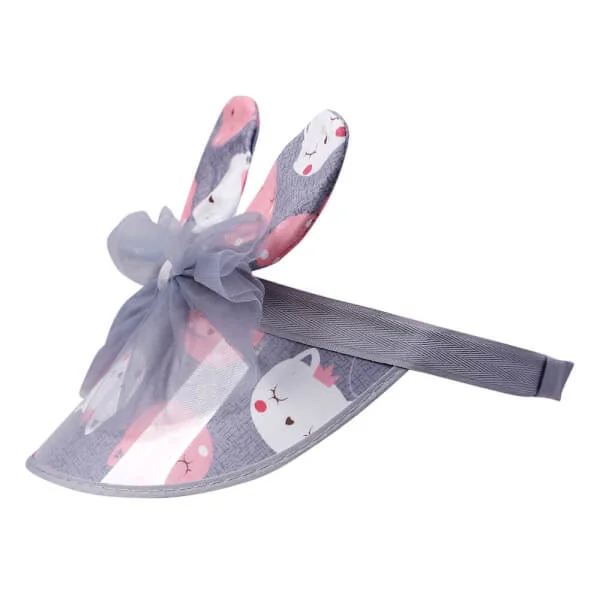 Cài tóc vành nón họa tiết tai thỏ CF 81935