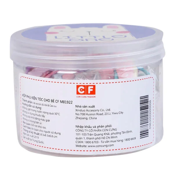 Hộp phụ kiện tóc cho bé CF M81922