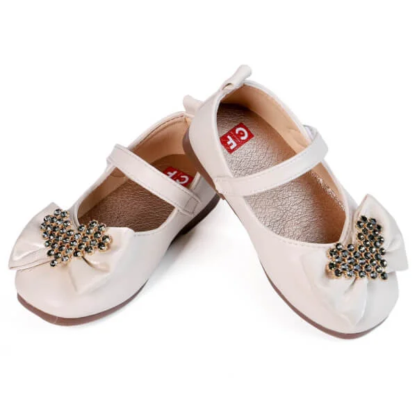 Giày sandal bé gái CF M82051 (Trắng)