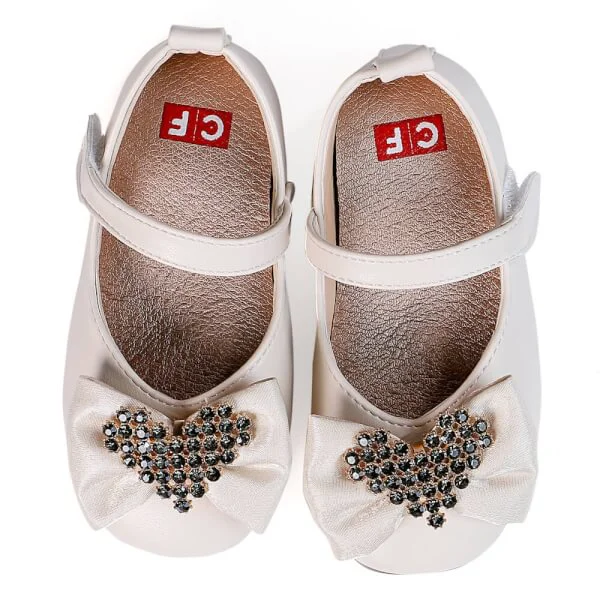 Giày sandal bé gái CF M82051 (Trắng)