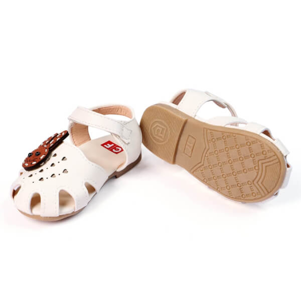 Giày sandal bé gái CF M82030 (Trắng)