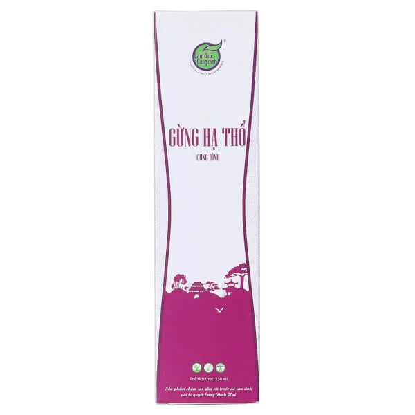 Gừng eo thảo dược Cung Đình