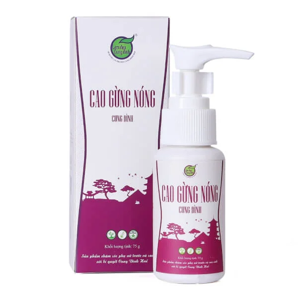 Kem gừng tan mỡ Cung Đình