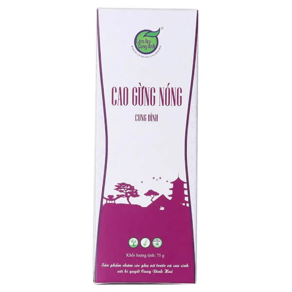 Kem gừng tan mỡ Cung Đình