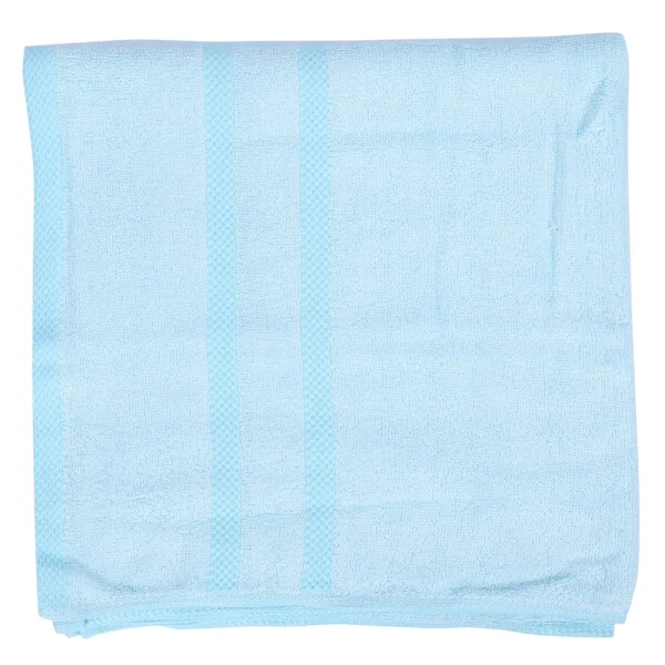 Khăn tắm sợi tre Uchibaby 60x120cm (Xanh)