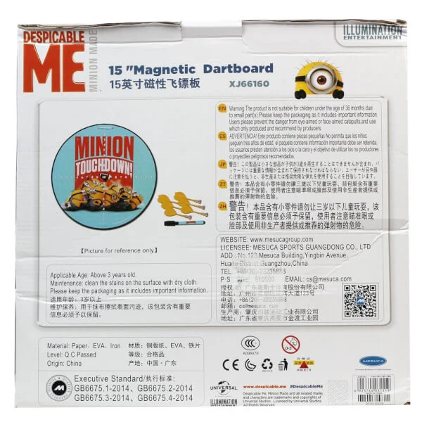 Bảng phi tiêu nam châm Minion XJ66160