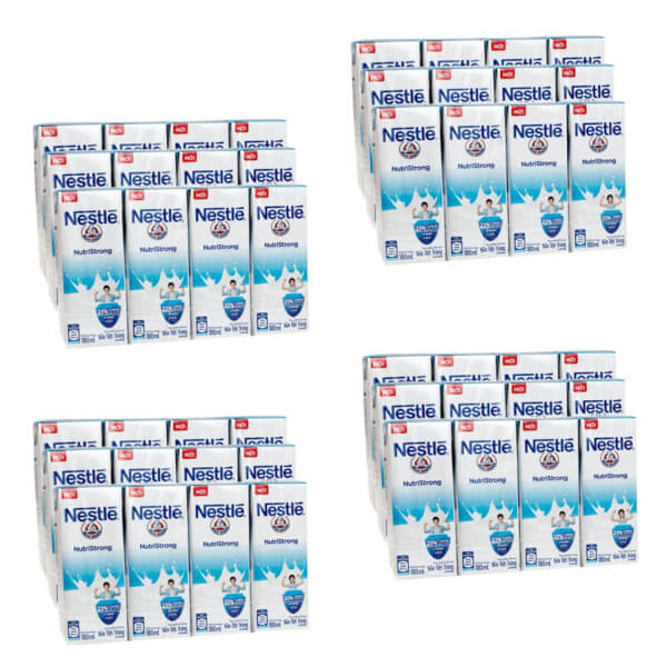 Thực Phẩm Bổ Sung Sữa Tiệt Trùng Nestlé Bear Brand 180ml (Thùng 12 lốc)