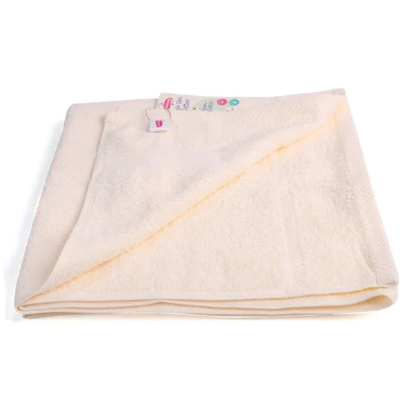 Khăn tắm cotton ConCung Good (Trắng Kem)