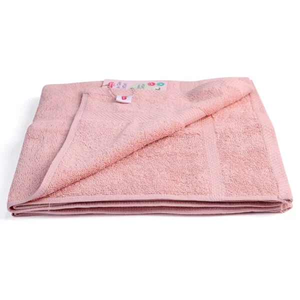 Khăn tắm cotton ConCung Good (Hồng)