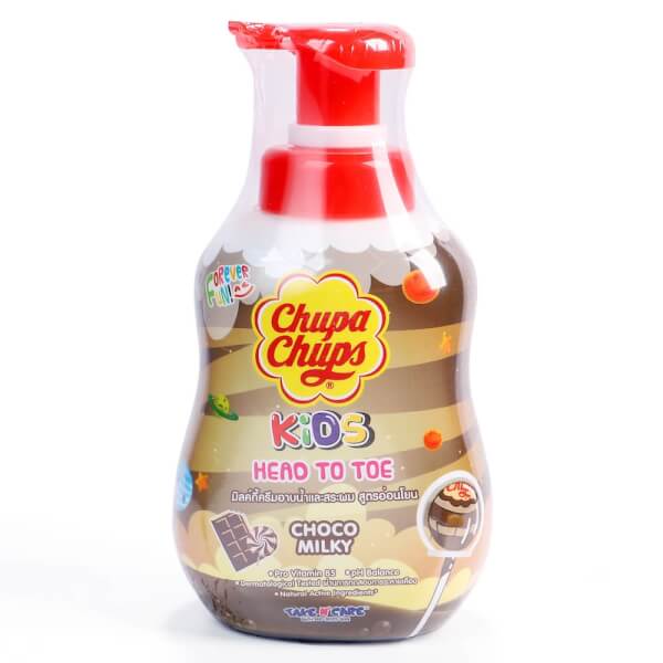 Combo 2 Tắm gội toàn thân hương kẹo socola Chupa Chups 500ml