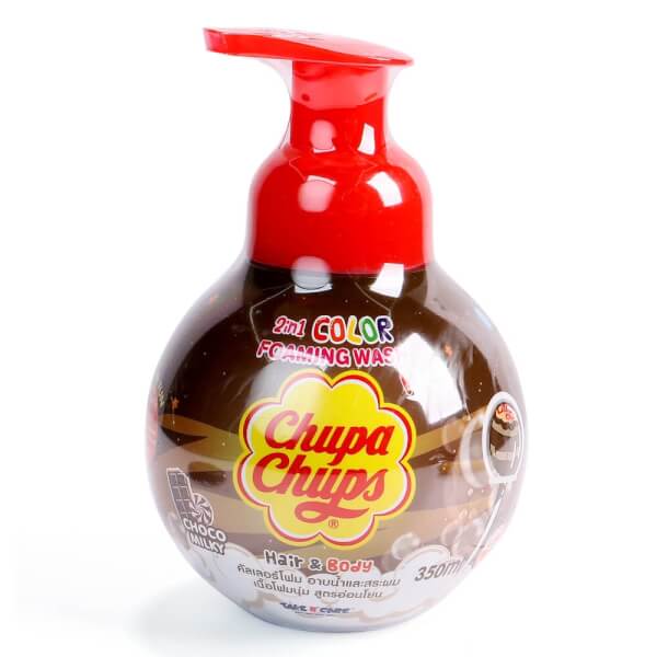 Tắm gội toàn thân tạo bọt hương kẹo socola Chupa Chups 350ml