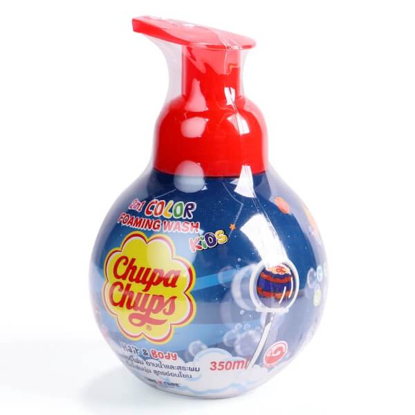 Tắm gội toàn thân tạo bọt hương kẹo anh đào Chupa Chups 350ml