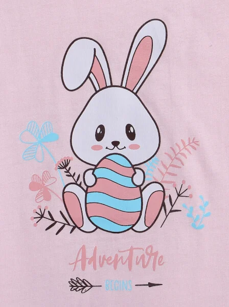 Áo thun bé gái tay ngắn CF G119020 Hồng