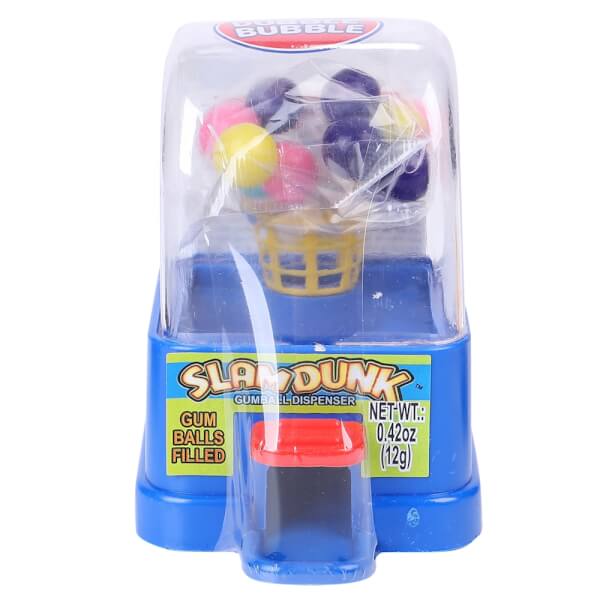 Kẹo cao su Dubble Bubble Slam Dunk Gumball Dispenser 12g