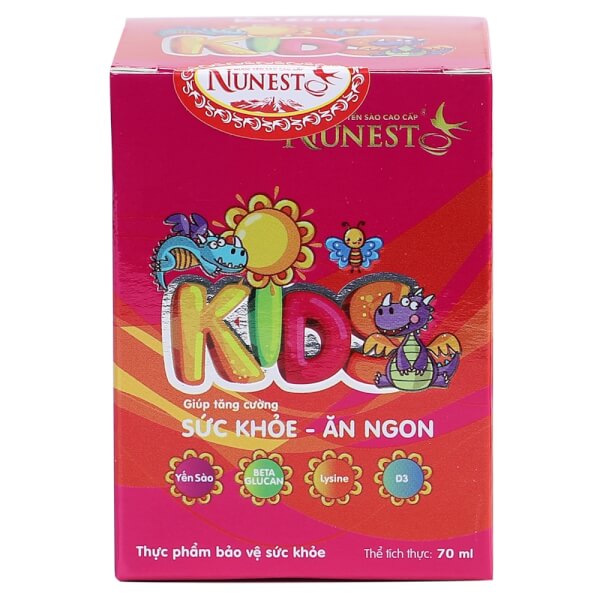 NƯỚC YẾN NUNEST KIDS 70 ml