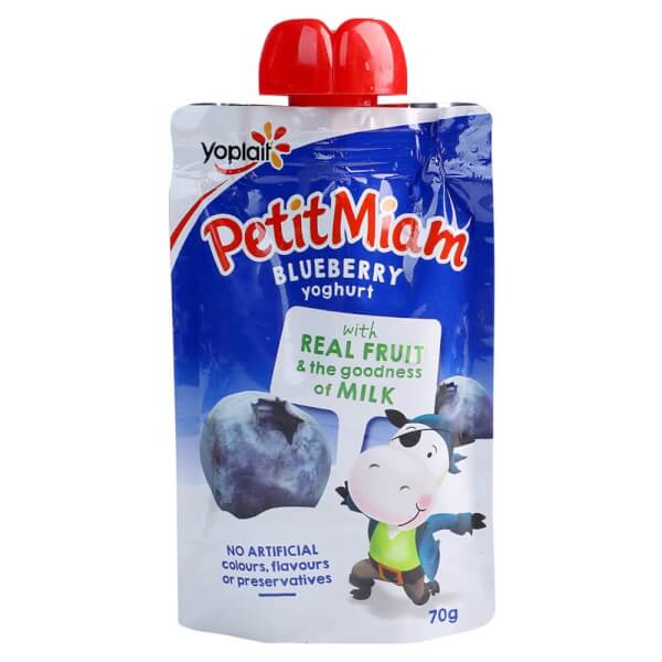 Sữa chua trái cây tươi ít béo Yoplait Việt Quất 70g