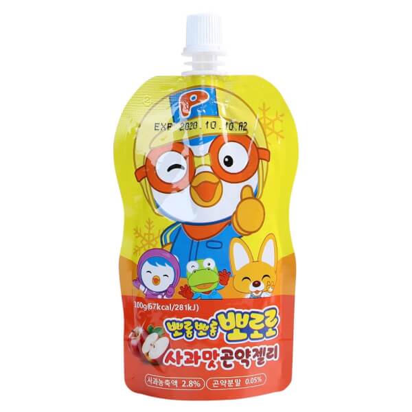 Thạch uống Pororo Konjac Jelly - Vị Táo