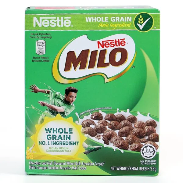 Thực phẩm bổ sung ngũ cốc ăn sáng Nestlé Milo 25g