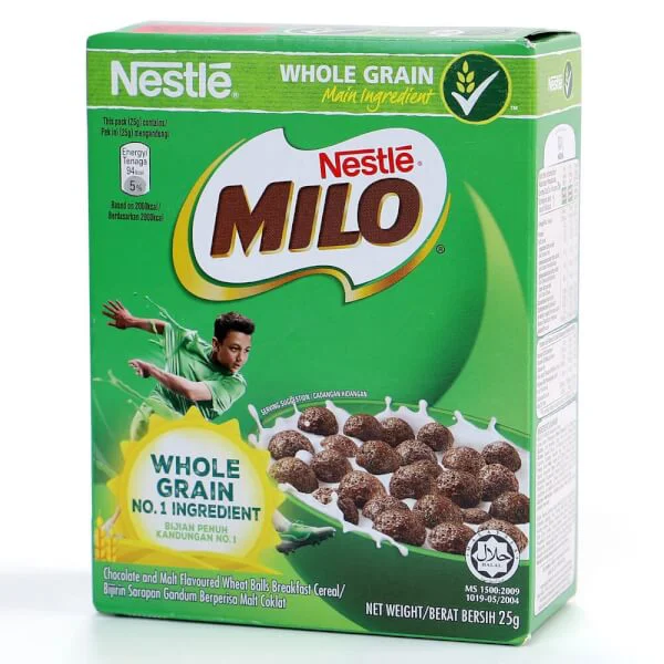 Thực phẩm bổ sung ngũ cốc ăn sáng Nestlé Milo 25g