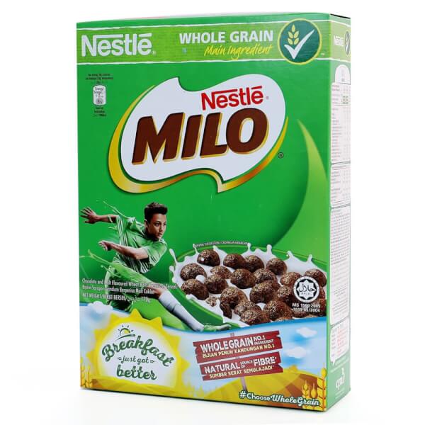 Thực phẩm bổ sung ngũ cốc ăn sáng Nestlé Milo 170g