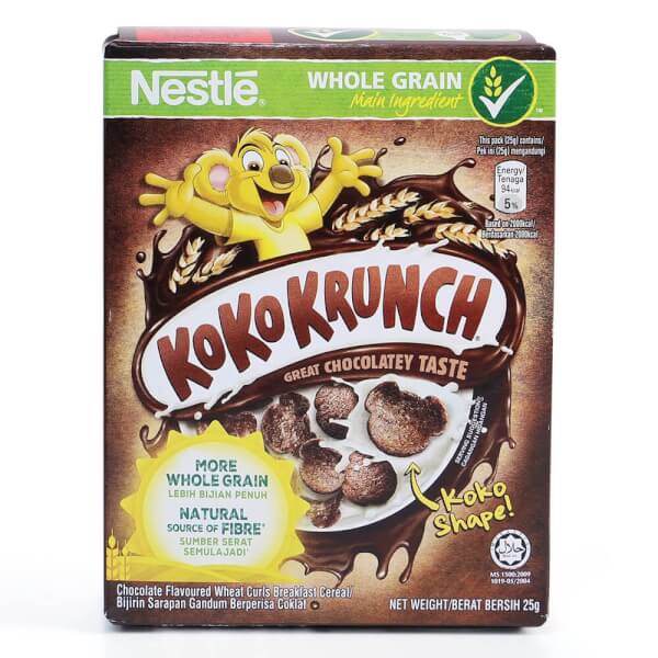 Thực phẩm bổ sung ngũ cốc ăn sáng Nestlé Koko Krunch 25g