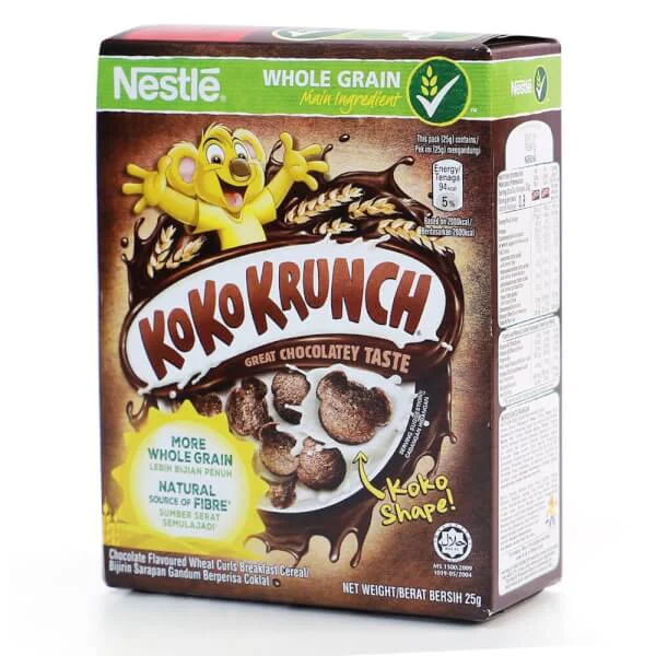Thực phẩm bổ sung ngũ cốc ăn sáng Nestlé Koko Krunch 25g