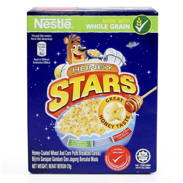 Thực phẩm bổ sung Ngũ cốc ăn sáng Nestlé Honey Star 20g