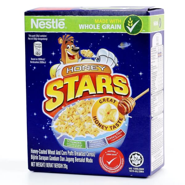 Thực phẩm bổ sung Ngũ cốc ăn sáng Nestlé Honey Star 20g