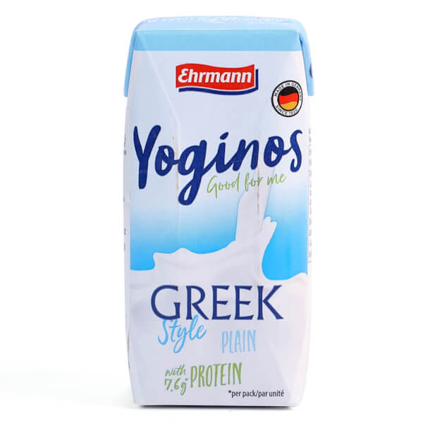 Sữa chua uống Yoginos Greek Style Plain – 200ml