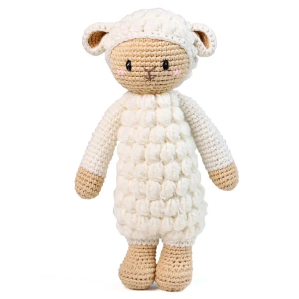 Cừu Barbra đứng M - Bộ màu Bobi Craft