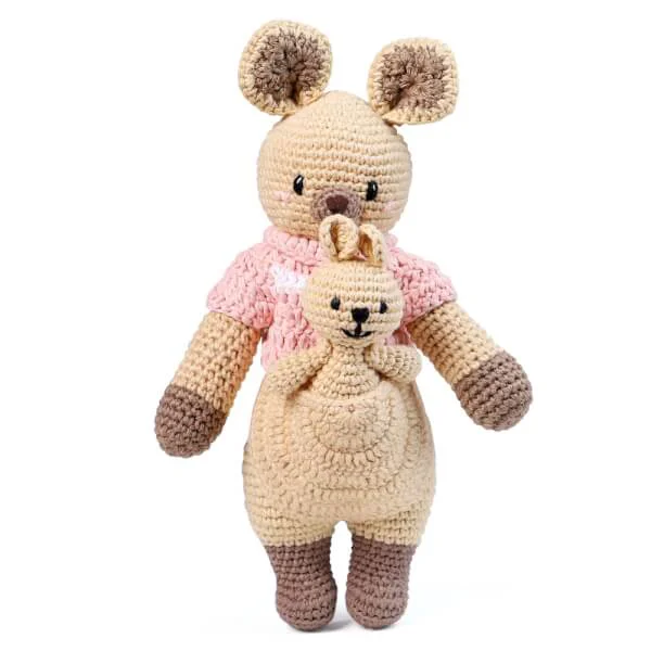 Kangaroo đứng M - Bộ màu Bobi Craft