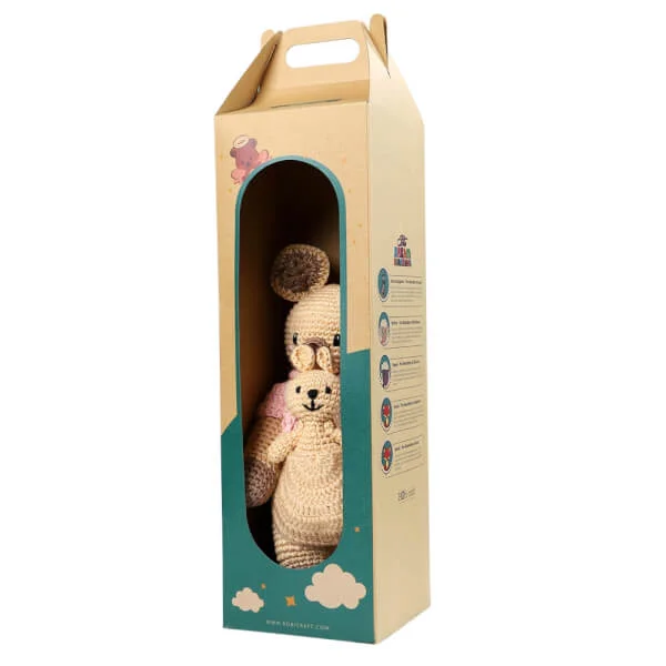 Kangaroo đứng M - Bộ màu Bobi Craft