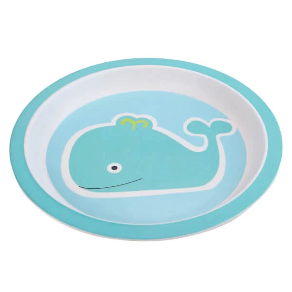 Bộ đồ dùng ăn uống sợi tre hình cá voi (DS50227BF(S/5), 7605)