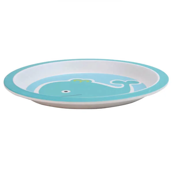 Bộ đồ dùng ăn uống sợi tre hình cá voi (DS50227BF(S/5), 7605)