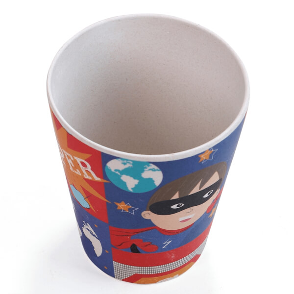 Bộ đồ dùng ăn uống sợi tre siêu nhân (DS50443BF(S/5), 7699)