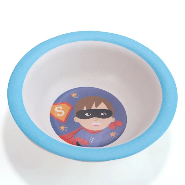 Bộ đồ dùng ăn uống sợi tre siêu nhân (DS50443BF(S/5), 7699)