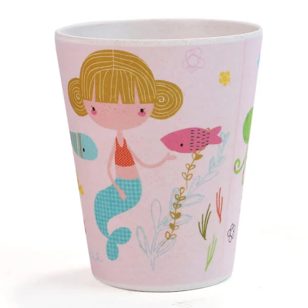 Bộ đồ dùng ăn uống sợi tre nàng tiên cá (DS50443BF(S/5), 7994)