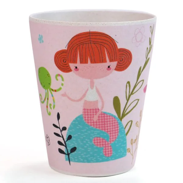 Bộ đồ dùng ăn uống sợi tre nàng tiên cá (DS50443BF(S/5), 7994)