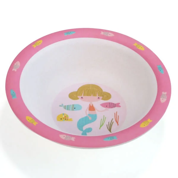 Bộ đồ dùng ăn uống sợi tre nàng tiên cá (DS50443BF(S/5), 7994)