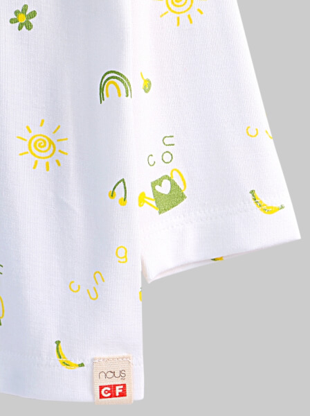 Bộ sơ sinh dài CF-Nous I0120008 (Trắng)