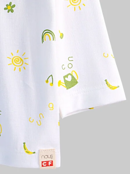 Bộ sơ sinh dài CF-Nous I0120008 (Trắng)