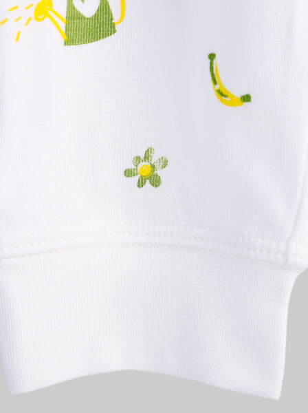 Bộ sơ sinh dài CF-Nous I0120008 (Trắng)