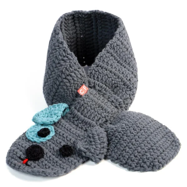 Khăn choàng len CF I109005 (Xám)